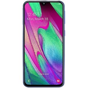 Samsung Galaxy A40 (2019) 64 Go, Bleu, débloqué - Reconditionné - Publicité