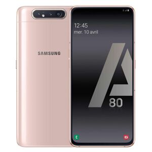 Samsung Galaxy A80 (4G) 128 Go, Rose doré, Débloqué - Neuf - Publicité
