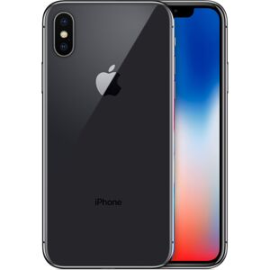 Apple iPhone X 256 Go, Gris Sidéral, débloqué - Reconditionné