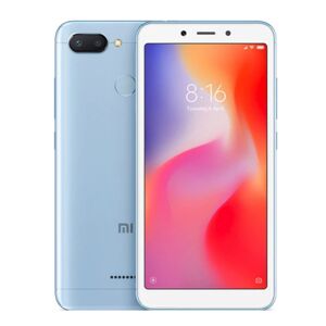 Xiaomi Redmi 6 32 Go, Bleu, débloqué - Reconditionné - Publicité