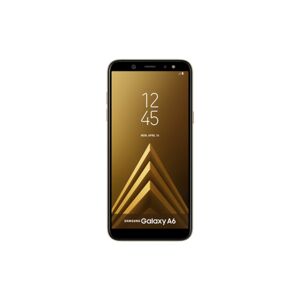 Samsung Galaxy A6 (2018) 32 Go, Or, débloqué - Reconditionné - Publicité
