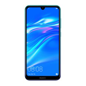Huawei Y7 2019 32 Go, Bleu, débloqué - Reconditionné - Publicité
