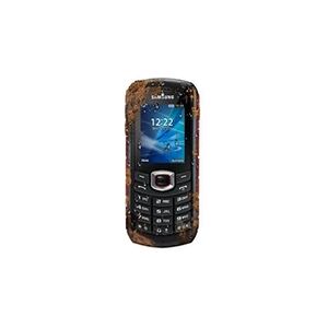 Samsung GT-B2710 - 3G téléphone de service - microSD slot - Ecran LCD - 240 x 320 pixels - rear camera 2 MP - noir, rouge - Publicité