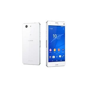 Sony XPERIA Z3 Compact - 4G smartphone - RAM 2 Go / Mémoire interne 16 Go - microSD slot - affichage LED - 4.6" - 1280 x 720 pixels - rear camera 20,7 MP - Publicité