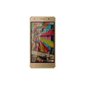 Konrow Link 50 - Smartphone 4G LTE - Android 6.0 - Ecran 5'' - 8Go - Double Sim - Or - Publicité