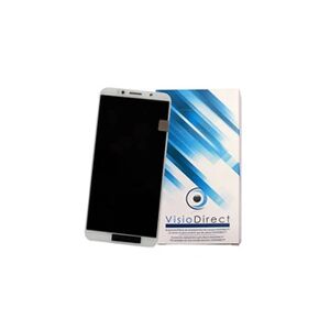 VISIODIRECT Ecran pour HONOR 7S blanc 5.45 téléphone portable LCD + Vitre tactile -- - Publicité