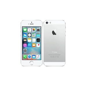 Apple iPhone 5s - 4G smartphone / Mémoire interne 16 Go - Ecran LCD - 4" - 1 136 x 640 pixels - rear camera 8 MP - front camera 1,2 MP - argent - Publicité