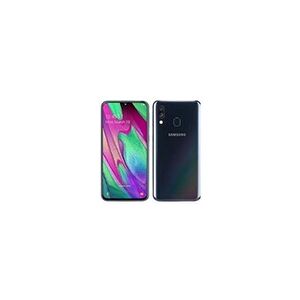 Samsung Galaxy A40 - 4G smartphone - double SIM - RAM 4 Go / Mémoire interne 64 Go - microSD slot - écran OEL - 5.9" - 2340 x 1080 pixels - 2x caméras - Publicité