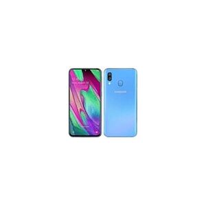 Samsung Galaxy A40 - 4G smartphone - double SIM - RAM 4 Go / Mémoire interne 64 Go - microSD slot - écran OEL - 5.9" - 2340 x 1080 pixels - 2x caméras - Publicité