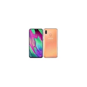 Samsung Galaxy A40 - 4G smartphone - double SIM - RAM 4 Go / Mémoire interne 64 Go - microSD slot - écran OEL - 5.9" - 2340 x 1080 pixels - 2x caméras - Publicité