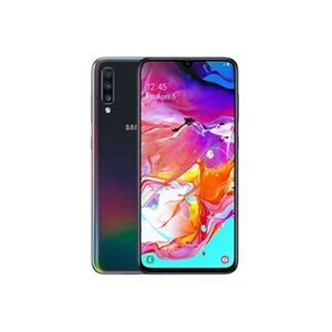 Samsung Galaxy A70 - 4G smartphone - double SIM - RAM 6 Go / Mémoire interne 128 Go - microSD slot - écran OEL - 6.7" - 2400 x 1080 pixels - 3 x caméras - Publicité