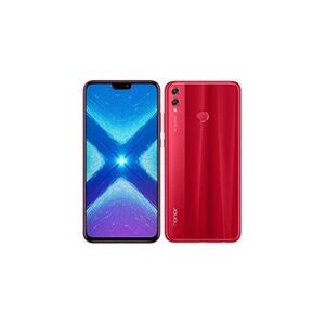 Honor 8X - 4G smartphone - double SIM - RAM 4 Go / Mémoire interne 64 Go - microSD slot - Ecran LCD - 6.5" - 2340 x 1080 pixels - 2x caméras arrière 20 MP, - Publicité