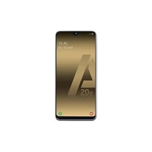 Samsung Galaxy A20e - 4G smartphone - double SIM - RAM 3 Go / Mémoire interne 32 Go - microSD slot - Ecran LCD - 5.8" - 1560 x 720 pixels - 2x caméras - Publicité