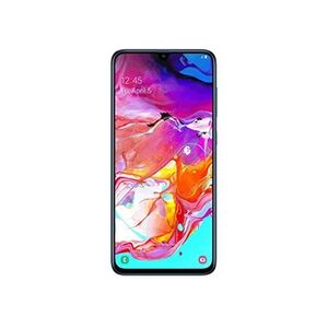 Samsung Galaxy A70 - 4G smartphone - double SIM - RAM 6 Go / Mémoire interne 128 Go - microSD slot - écran OEL - 6.7" - 2400 x 1080 pixels - 3 x caméras - Publicité