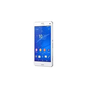 Sony XPERIA Z3 Compact - 4G smartphone - RAM 2 Go / Mémoire interne 16 Go - microSD slot - affichage LED - 4.6" - 1280 x 720 pixels - rear camera 20,7 MP - Publicité