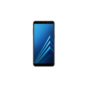 Samsung Galaxy A8 (2018) - 4G smartphone - double SIM - RAM 4 Go / Mémoire interne 32 Go - microSD slot - écran OEL - 5.6" - 2220 x 1080 pixels - rear camera - Publicité