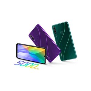 Huawei Smartphone Y6P 51095LAC 6.3 Pouces HD+ MediaTek Helio P22 3Go 64Go Android 10.0 Minuit Noir - Publicité