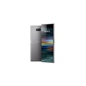 Sony Smartphone Xperia 10 Double SIM 3 / 64 GO - Nano SIM - 6.0 - 2520x1080 - 13 Mpx + 5 Mpx - Argent - Publicité