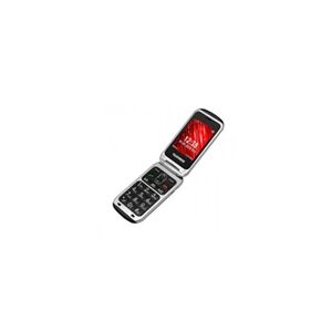 Doro 1380 - Téléphone de service - double SIM - microSD slot - 240 x 320 pixels - rear camera 0,3 MP - rouge - Publicité