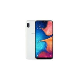 Samsung Galaxy A20e - 4G smartphone - double SIM - RAM 3 Go / Mémoire interne 32 Go - microSD slot - Ecran LCD - 5.8" - 1560 x 720 pixels - 2x caméras - Publicité