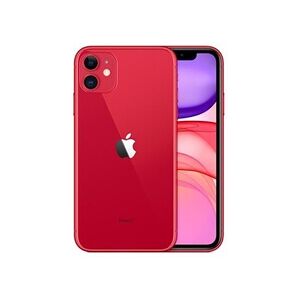 Apple iPhone 11 - (PRODUCT) RED - 4G smartphone - double SIM / Mémoire interne 64 Go - Ecran LCD - 6.1" - 1792 x 828 pixels - 2x caméras arrière 12 MP, 12 - Publicité