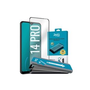 Jaym Premium - Protection d'écran pour téléphone portable - avec applicateur - 3D - verre - pour Apple iPhone 14 Pro - Publicité