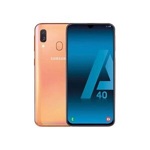 Samsung Galaxy A40 - 4G smartphone - double SIM - RAM 4 Go / Mémoire interne 64 Go - microSD slot - écran OEL - 5.9" - 2340 x 1080 pixels - 2x caméras - Publicité