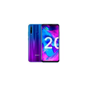 Honor 20 Lite - 4G smartphone - double SIM - RAM 4 Go / Mémoire interne 128 Go - microSD slot - 6.21" - 2340 x 1080 pixels - 3 x caméras arrière 24 MP, 8 - Publicité