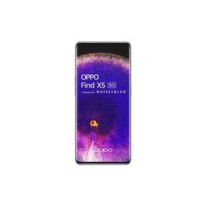 Oppo Find X5 - 5G smartphone - double SIM - RAM 8 Go / Mémoire interne 256 Go - écran OEL - 6.55" - 2400 x 1080 pixels (120 Hz) - 3 x caméras arrière 50 - Publicité