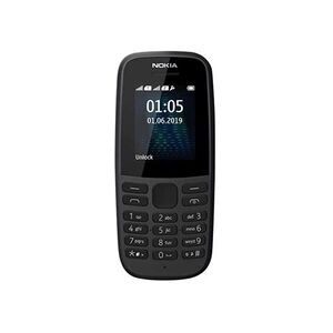 Nokia 105 - Téléphone de service - double SIM / Mémoire interne 4 Mo - noir - Publicité