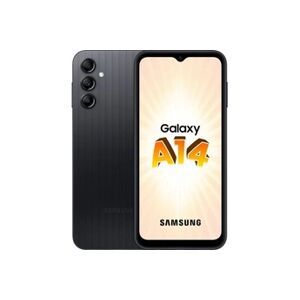 Samsung Galaxy A14 - 4G smartphone - double SIM - RAM 4 Go / Mémoire interne 64 Go - microSD slot - Ecran LCD - 6.6" - 2408 x 1080 pixels - 3 x caméras - Publicité