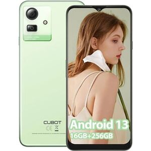 Cubot NOTE 50 Téléphones mobiles Vert - 6.56" HD+ IPS 4G Smartphone 16/256Go GPS NFC - Publicité