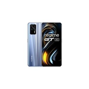 Realme GT 5G - 5G smartphone - double SIM - RAM 8 Go / Internal Memory 128 Go - écran OEL - 6.43" - 2400 x 1080 pixels (120 Hz) - 3 x caméras arrière 64 MP, - Publicité