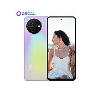 Oscal Telephone Portable Tiger12, 16Go+128Go, 6,78 FHD+ 120Hz Ecran, 64MP+13MP 5000mAh&33W, Android 13 NFC/Face ID/Fingerprint/Dual SIM - Violet - Publicité