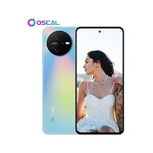 Oscal Telephone Portable Tiger12, 16Go+128Go, 6,78 FHD+ 120Hz Ecran, 64MP+13MP 5000mAh&33W, Android 13 NFC/Face ID/Fingerprint/Dual SIM - Bleu - Publicité