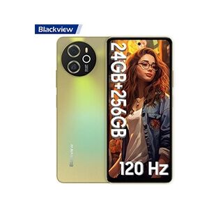 Blackview Smartphone Débloqué Shark 8 16Go+256Go Android 13 6.78 2.4K 64MP 5000mAh NFC 3 Emplacements pour cartes - Or - Publicité