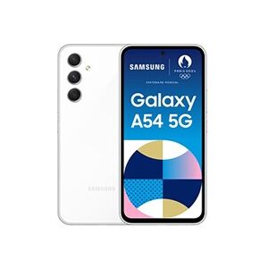 Samsung Galaxy A54 5G - 5G smartphone - double SIM - RAM 8 Go / Mémoire interne 256 Go - microSD slot - écran OEL - 6.4" - 2340 x 1080 pixels (120 Hz) - 3 x - Publicité