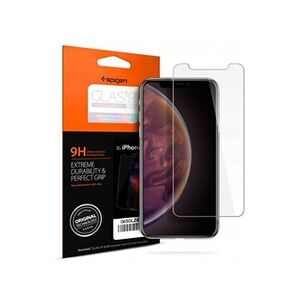 SPIGEN GLAS.tR Slim HD - Protection d'écran pour téléphone portable - verre - pour Apple iPhone XR - Publicité