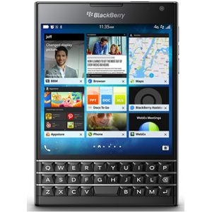 Blackberry PASSPORT NOIR - Publicité