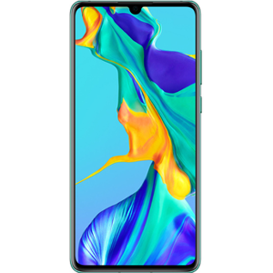 Huawei P30 128 GO VERT BLEU - Publicité