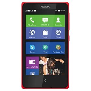 Nokia X ROUGE - Publicité