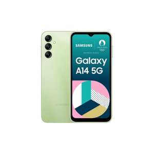 Samsung Galaxy A14 64Go Lime 5G - Publicité