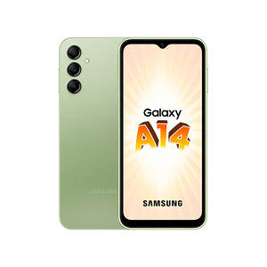 Samsung Galaxy A14 64Go Lime - Publicité