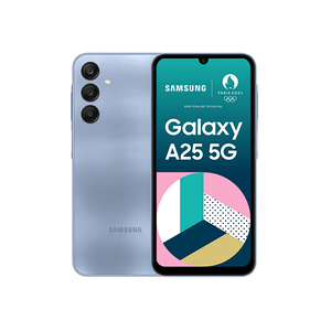 Samsung GALAXY A25 128GO BLEU 5G - Publicité