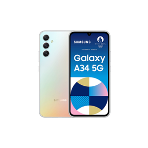 Samsung Galaxy A34 128Go Argenté 5G - Publicité
