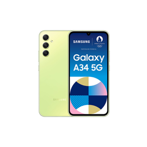 Samsung Galaxy A34 128Go Lime 5G - Publicité