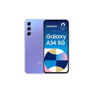 Samsung Galaxy A34 128Go Lavande 5G - Publicité