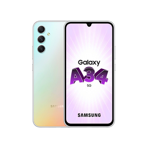 Samsung Galaxy A34 256Go Argenté 5G - Publicité