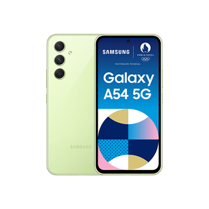 Samsung Galaxy A54 128Go Lime 5G - Publicité