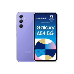 Samsung Galaxy A54 128Go Lavande 5G - Publicité